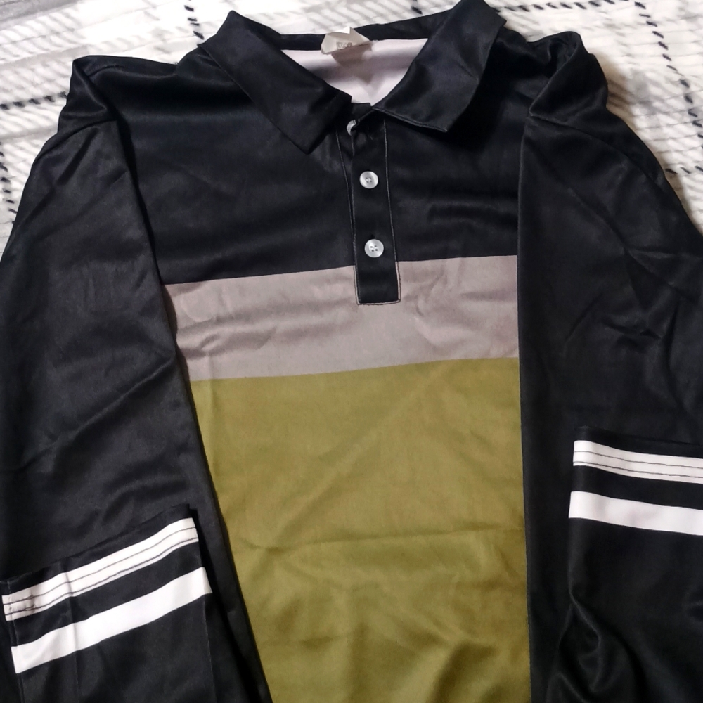 Brand new Men's large long sleeve shirt